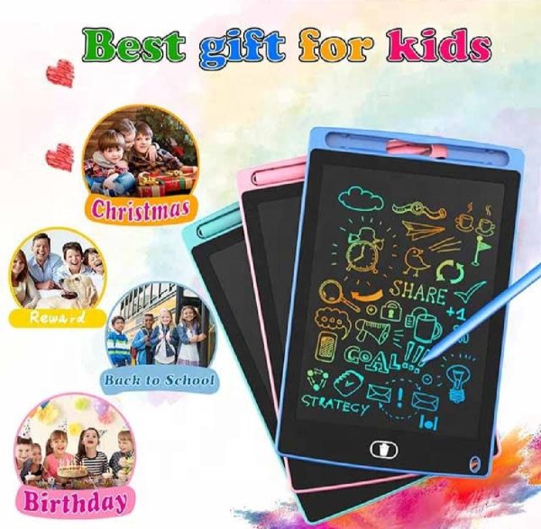 8.5 Inch đ Lcd Writing Tablet For Kids â Digital Drawing Pad â Erasable Writing Board â Writing Pad (random Color) - Image 3