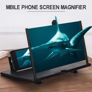 Universal Mobile Phone Screen Magnifier Stick Holder 3d Hd Enlarged Screen Mobile Phone ( Random Color )